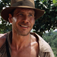 Harrison Ford as Indy.